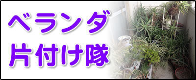 【便利屋】暮らしなんでもお助け隊 福岡荒江店にて何でも屋・便利屋サービス「ベランダ片付け隊」は、遠く離れた福岡のご実家のベランダを片付けるサービスを行っています。高齢者は、植木鉢やプランターに植物を植えベランダに置くケースが大変多く、多量の植木鉢やプランター、そして土が排出されます。